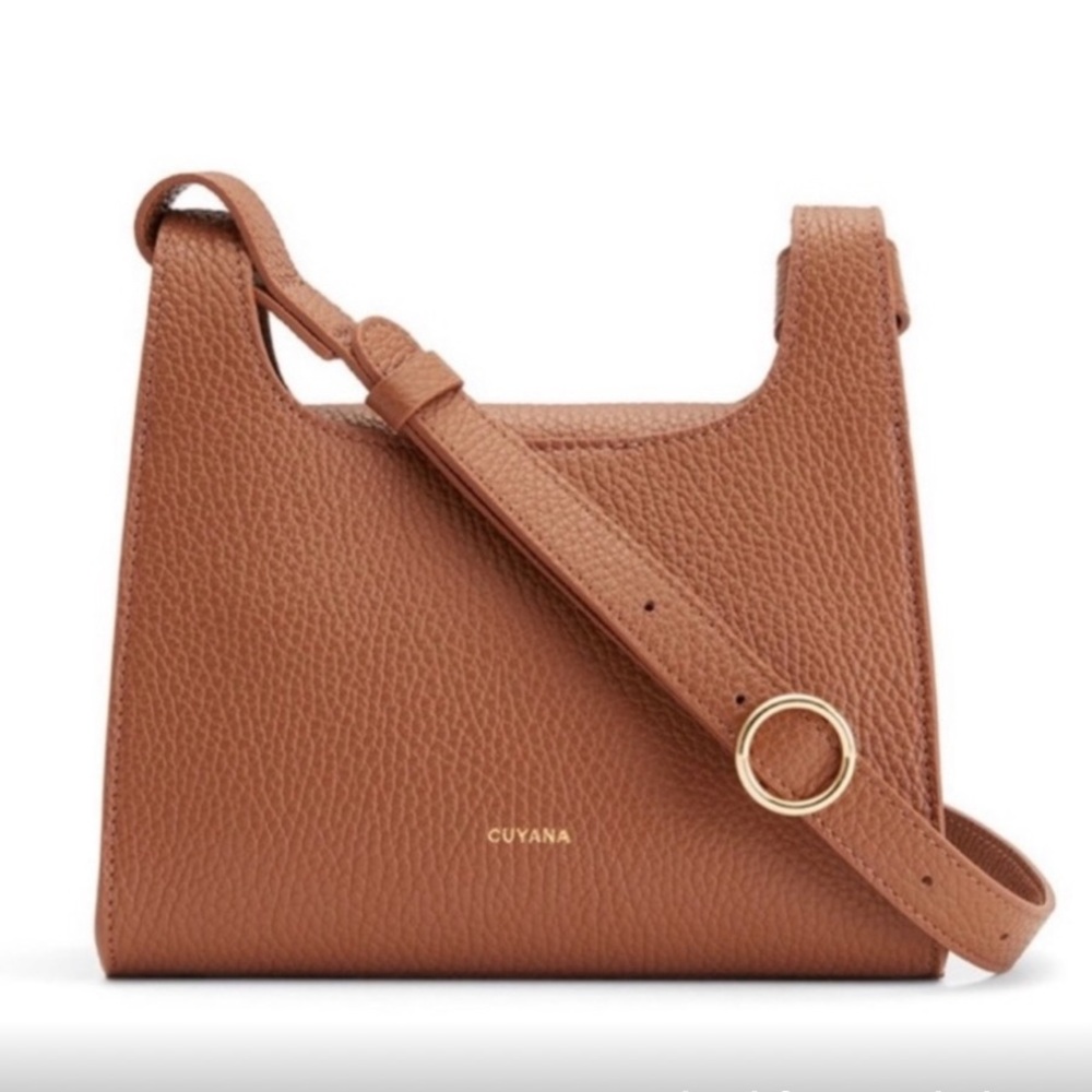 Cuyana Brown Leather Bag